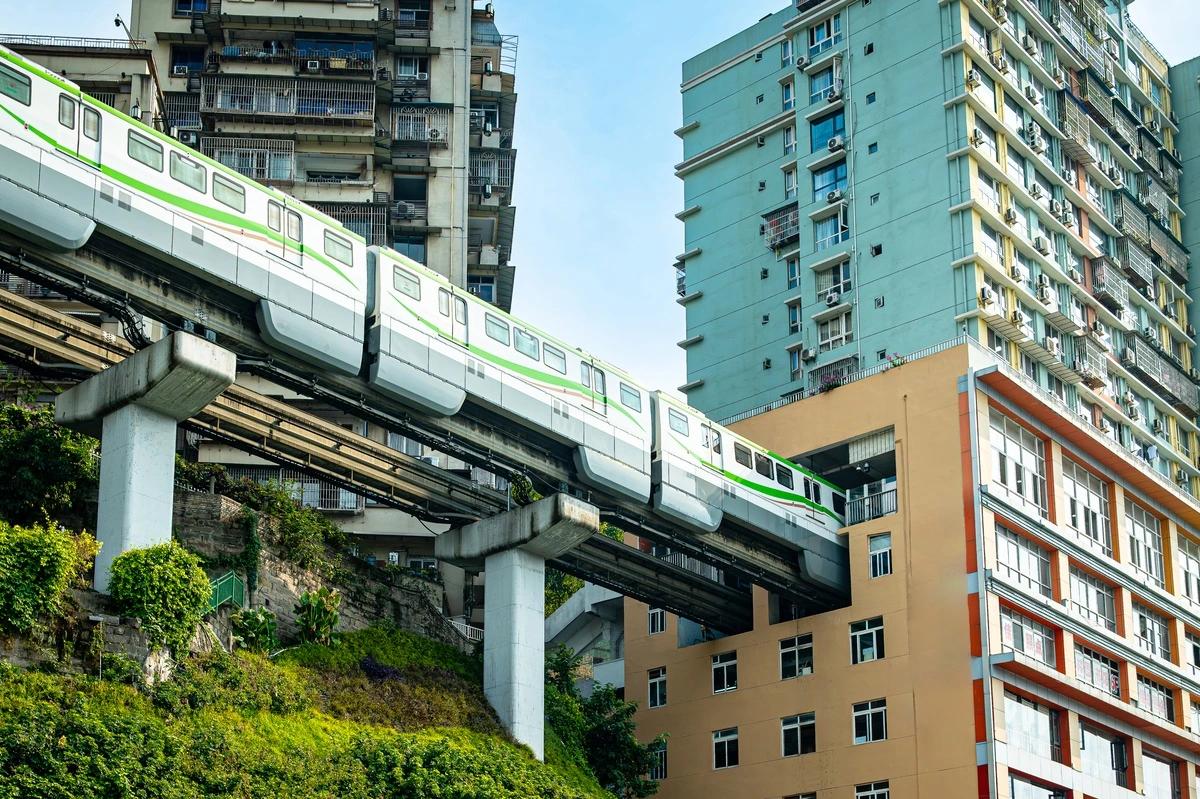 Liziba Monorail Through-the-Building: How to Visit Chongqing's Most Photographed Station